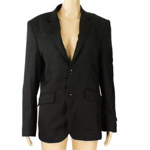 Vintage Paul Smith Black Single Breast Button Up Blazer Jacket